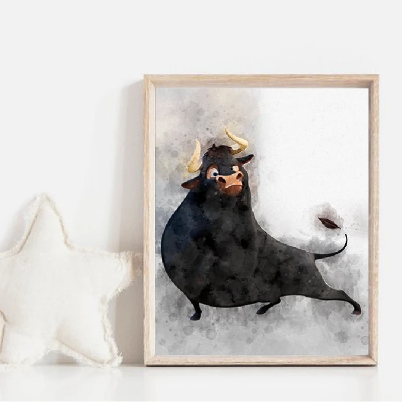 Baby Nursery Animal Prints - Pósteres de arte en lienzo de