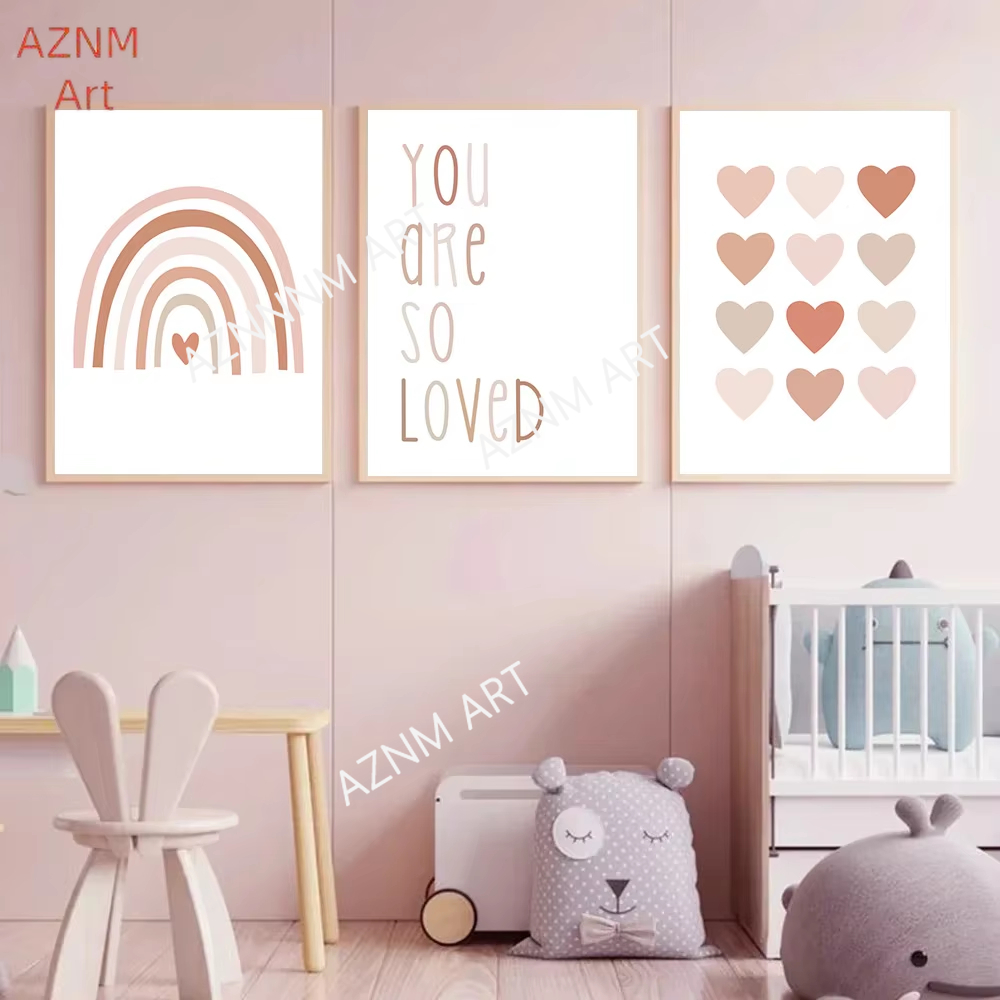 Baby Nursery Prints - 1/3 Uds., carteles artísticos de pared