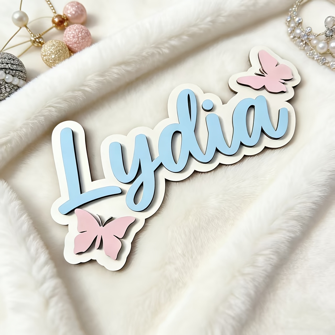 Baby Nursery In - Letrero Personalizado para Habitación con Nombre