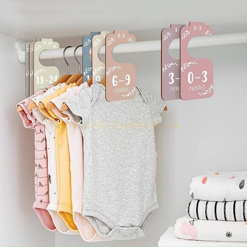 Baby Nursery Design - Juego de 8 divisores de madera