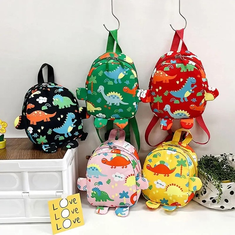 Baby Nursery Backpack - Mochilas bonitas de dinosaurio de dibujos