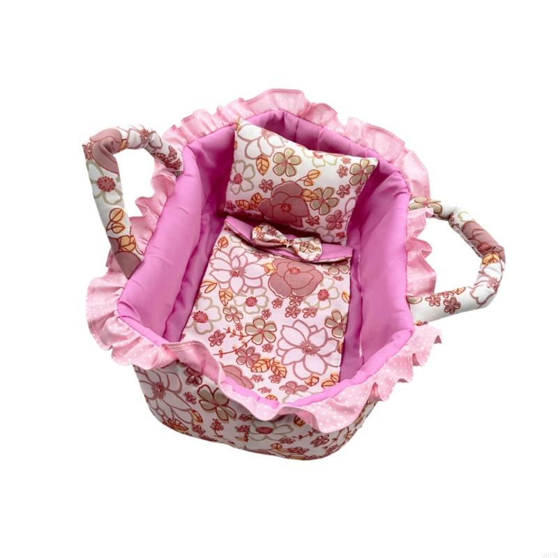 Baby Nursery Hamper - Cama tipo cesta para transportar muñecas