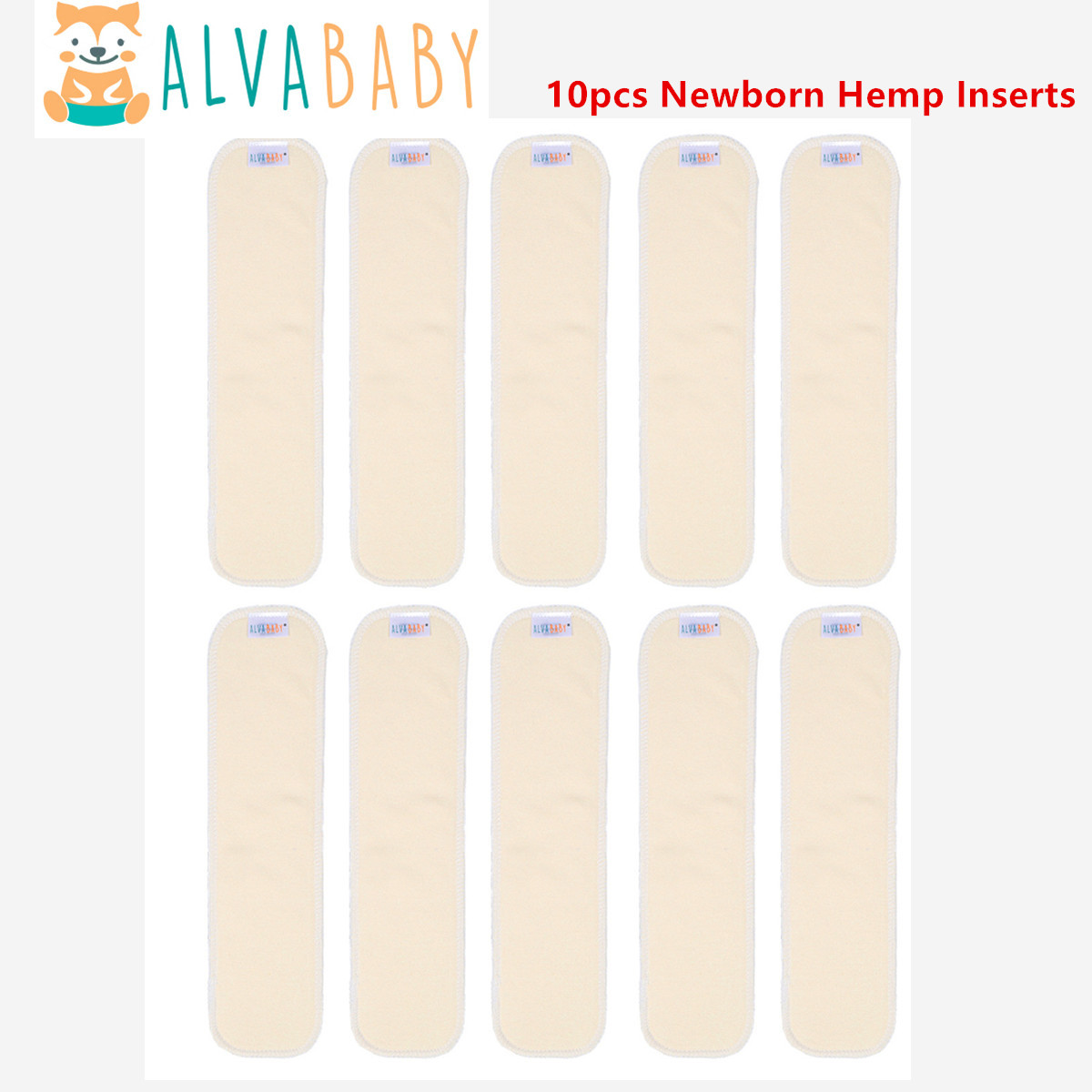 Pampers Diaper Premium Care - 10 Uds ALVABABY inserto de cáñamo