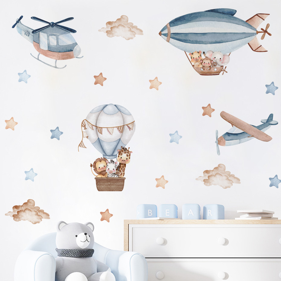 Baby Nursery Design - Pegatinas de pared de nubes con