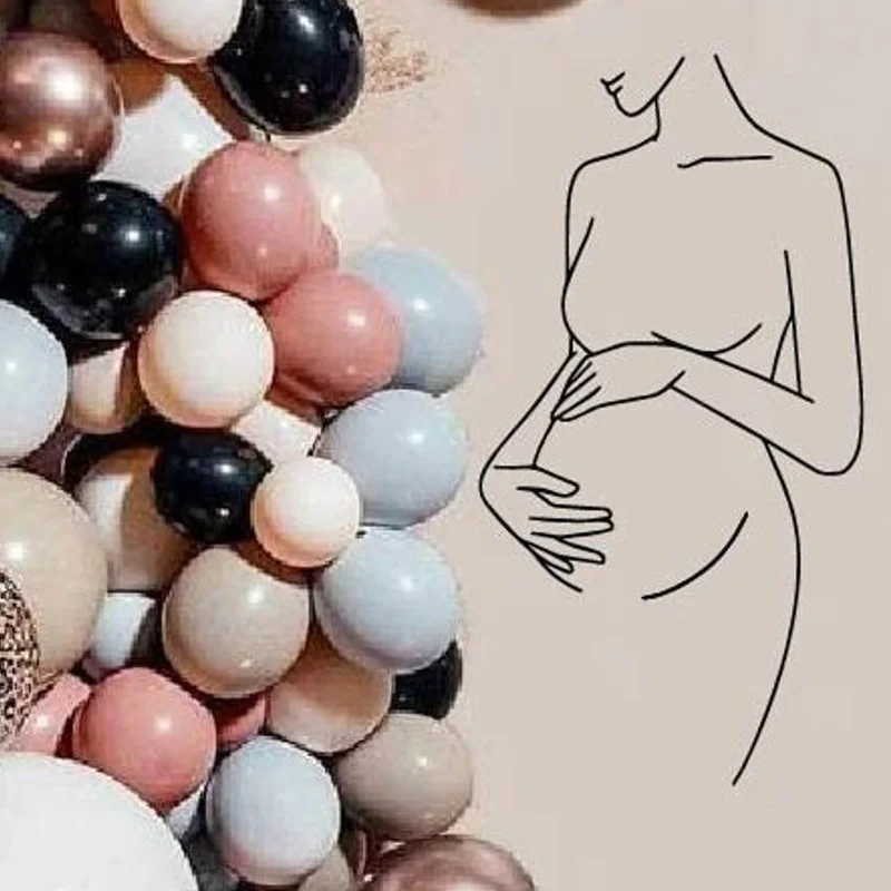 Baby Nursery Gender Neutral - Arte de mujer embarazada, decoración de