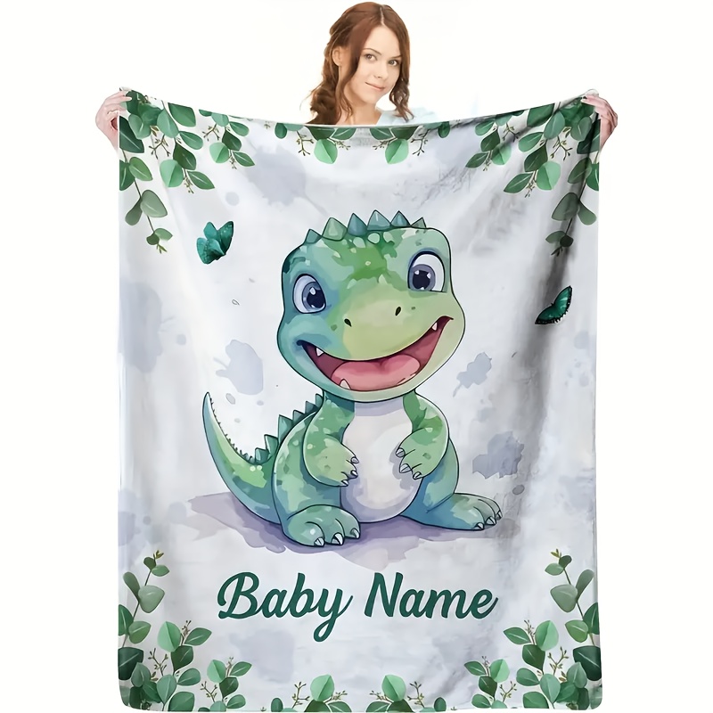 Baby Nursery Gender Neutral - Manta de Bebé Personalizada con Nombre