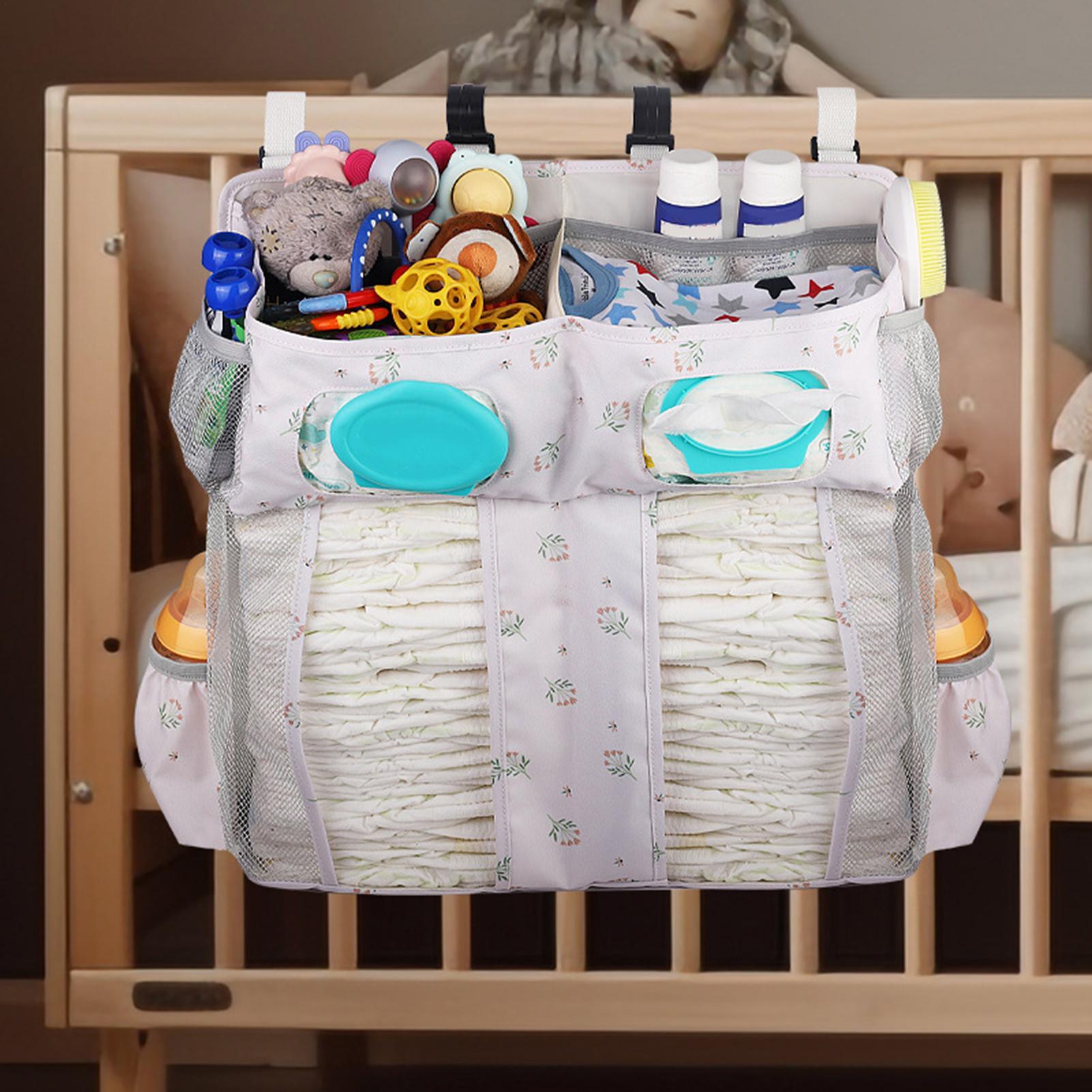 Baby Nursery Backpack - Bolsa de almacenamiento colgante para cuna