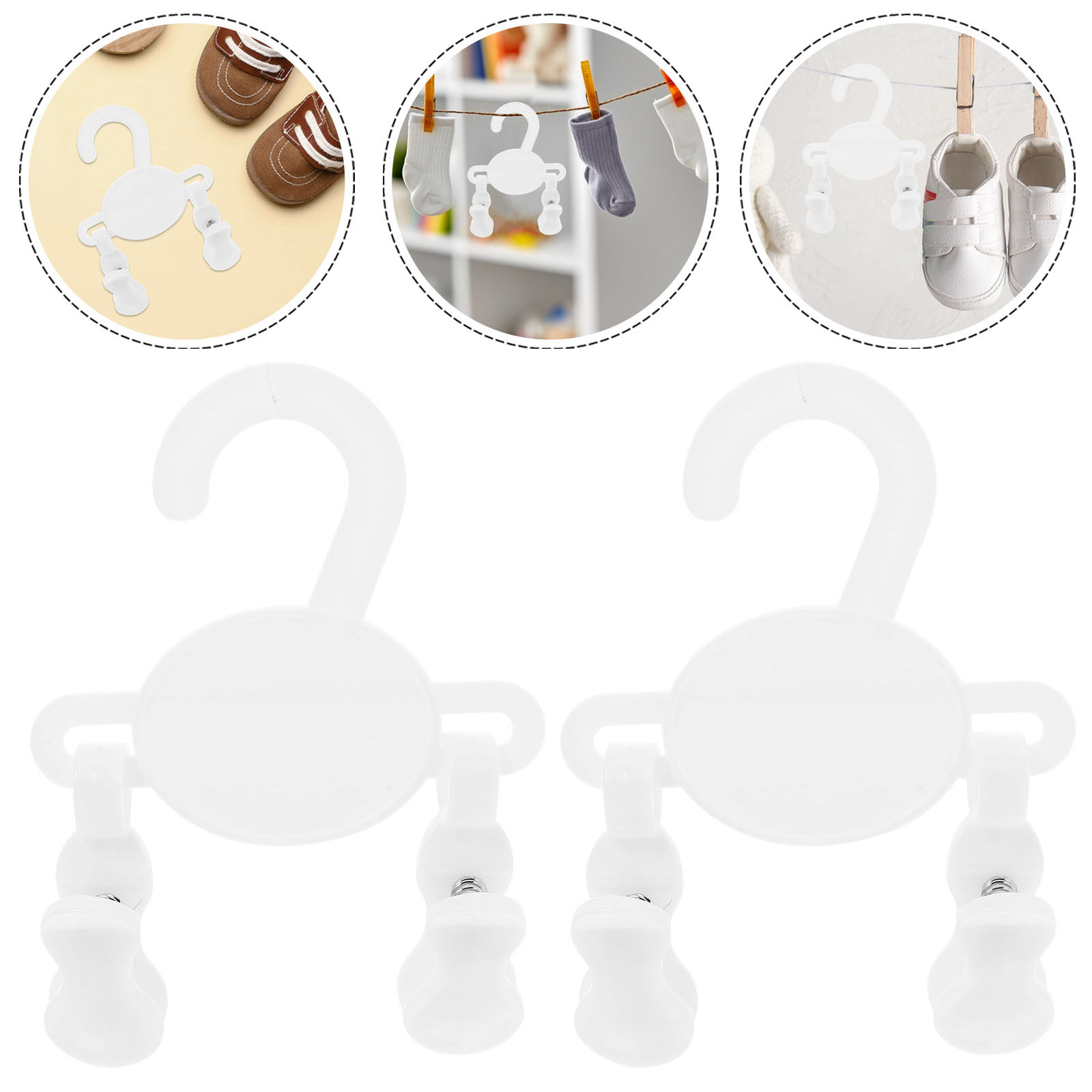 10 unidades de ganchos para za - Baby Nursery Closet reseña y precio