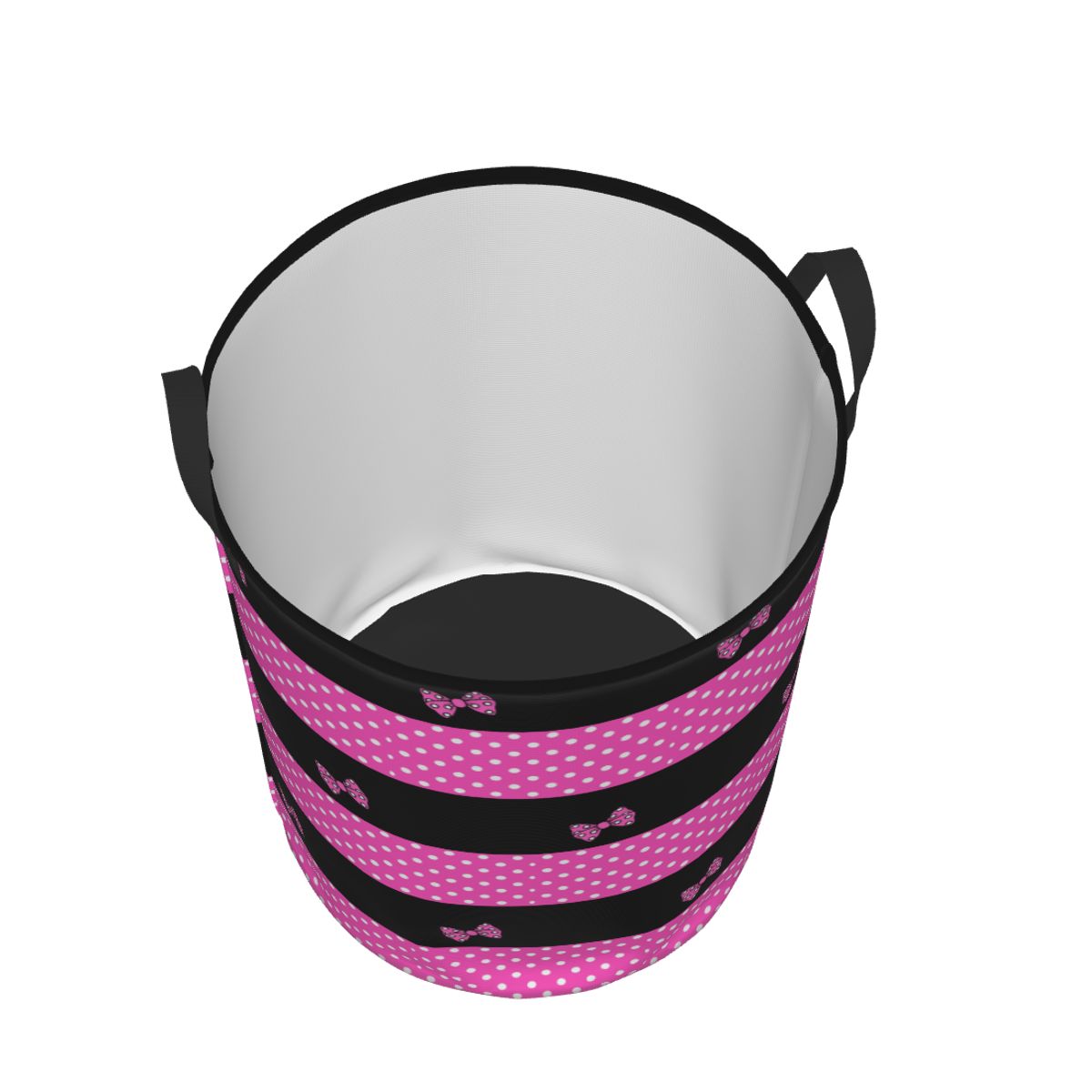 Polkadots de Minnie Rosa perso - Laundry Hamper Nursery reseña y precio