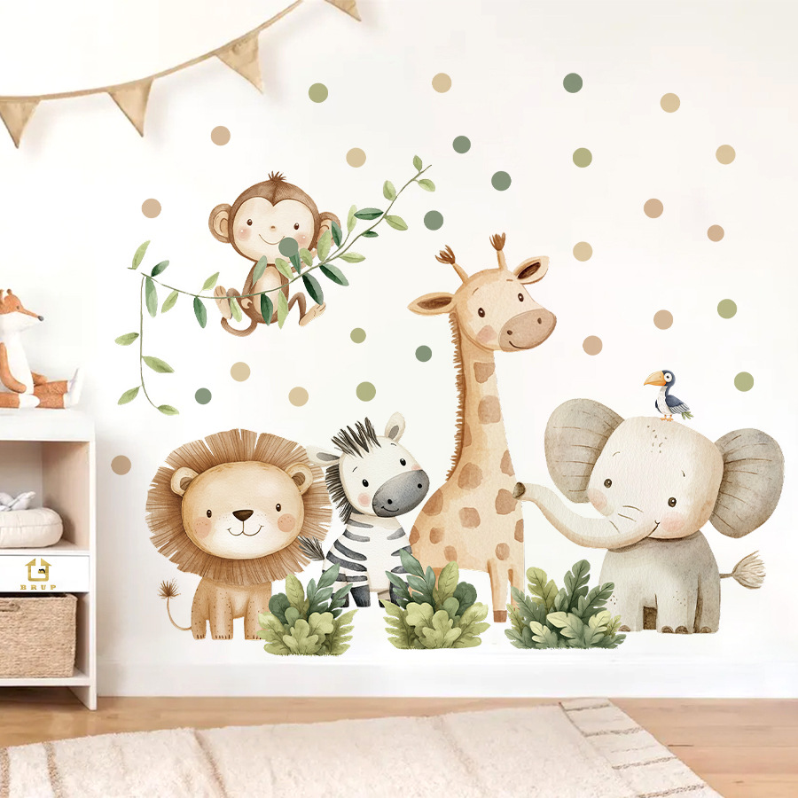 Pegatinas de pared de animales - Baby Nursery Accessories reseña y precio