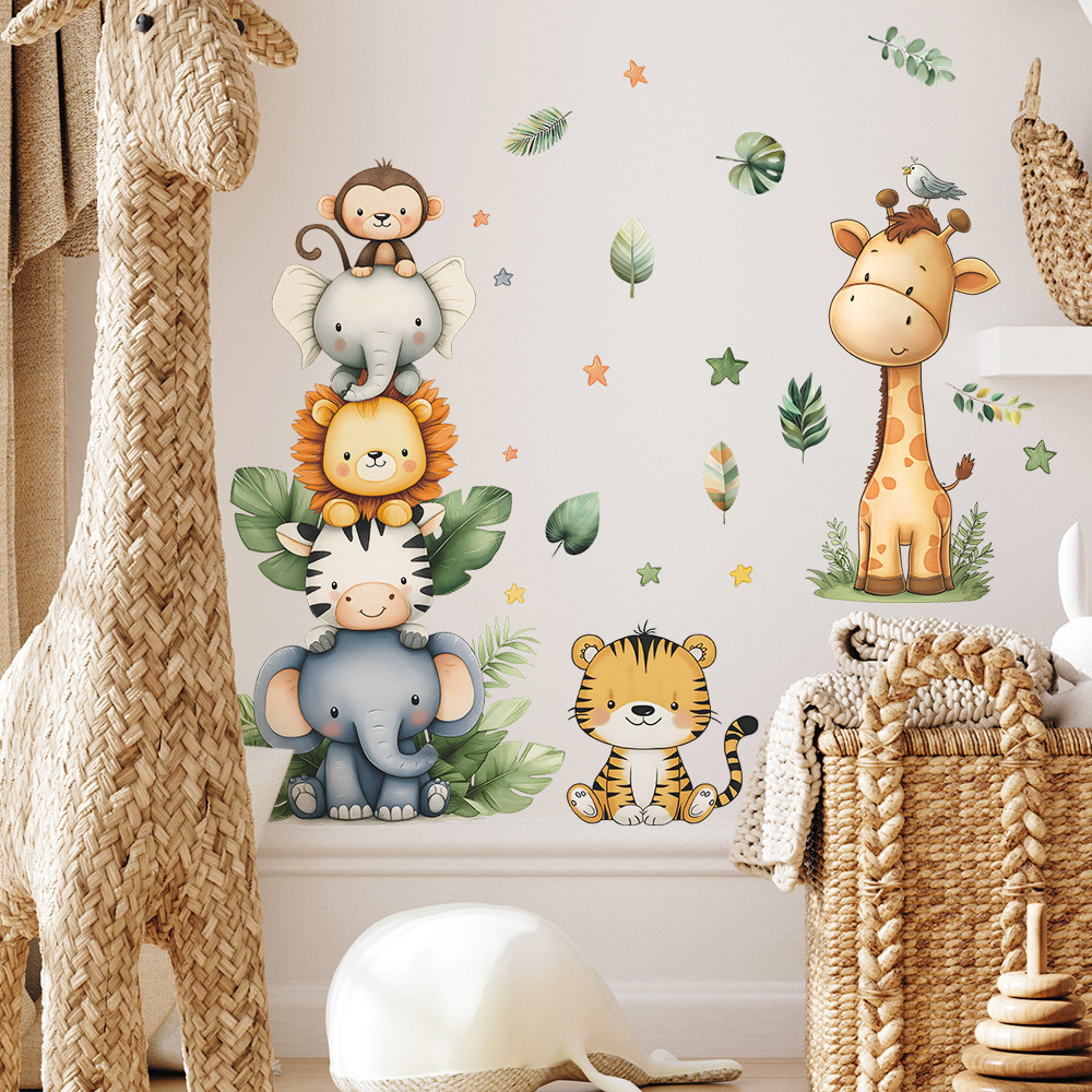 Pegatinas de pared de animales - Baby Nursery Accessories reseña y precio