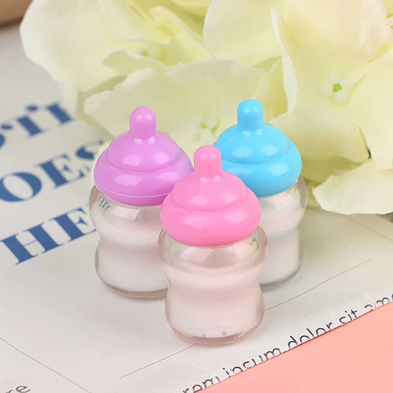 3 piezas: biberón en miniatura - Baby Nursery Accessories reseña y precio