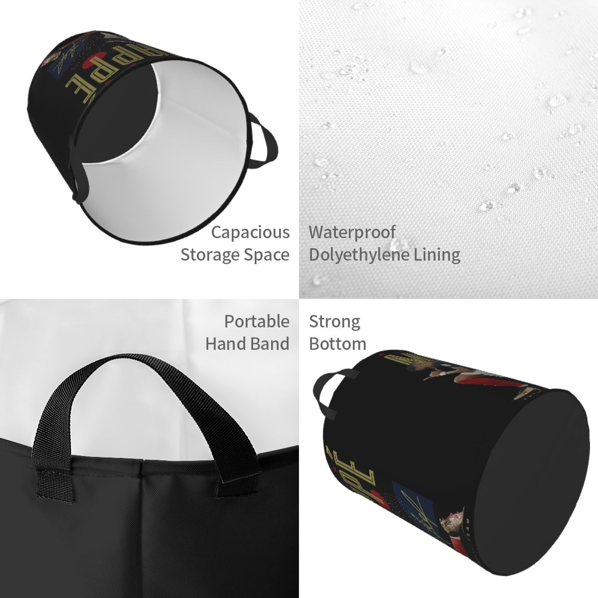 Cesta de lavandería personaliz - Laundry Hamper Nursery reseña y precio