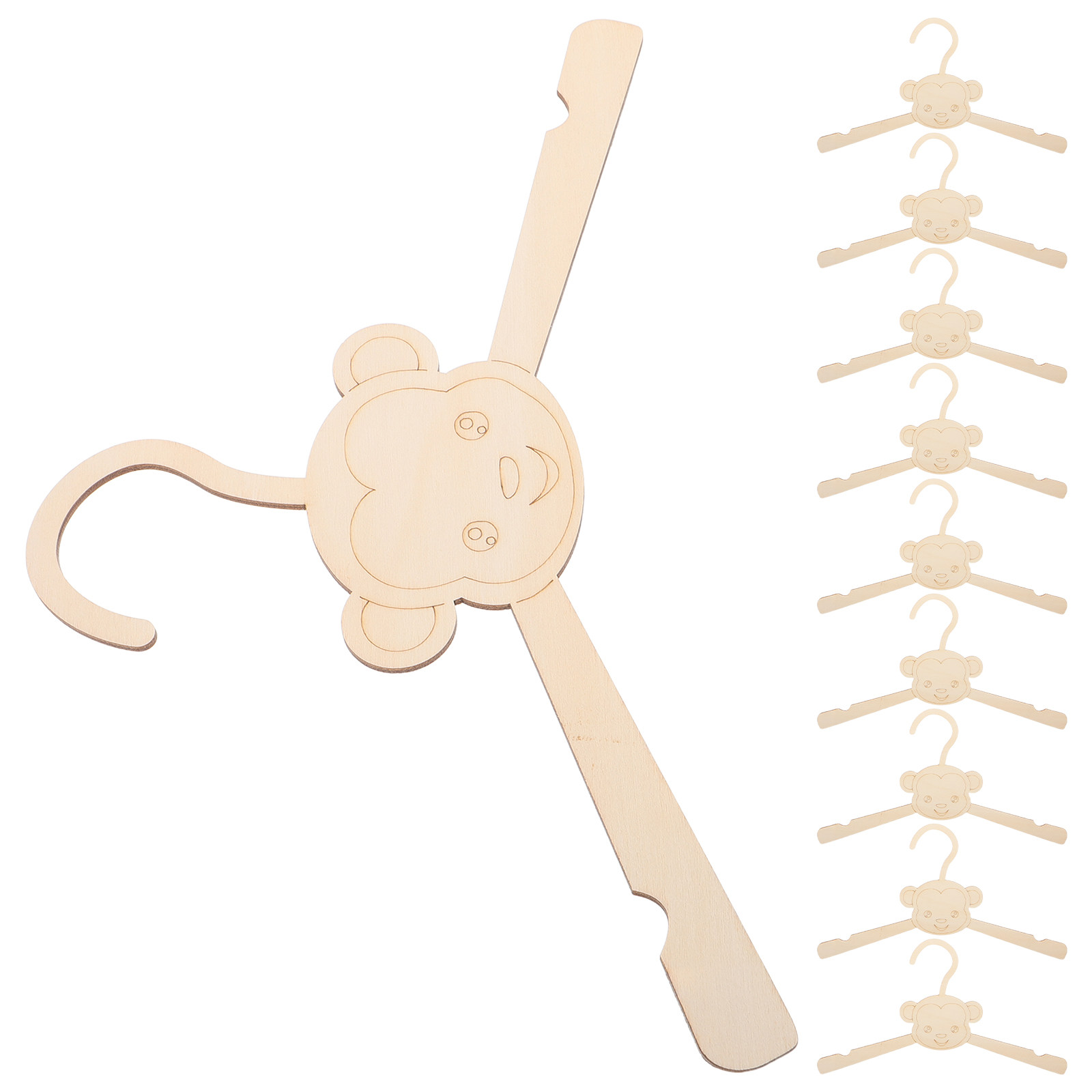 10 unidades de perchas de made - Baby Nursery Closet reseña y precio