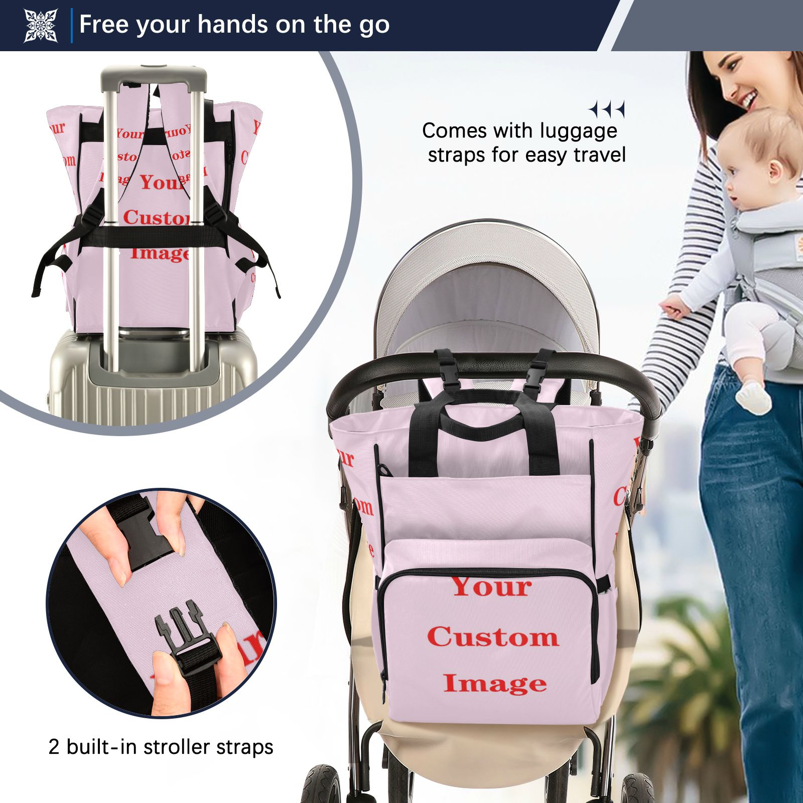 Bolsa de pañales de maternidad - Baby Nursery Backpack reseña y precio