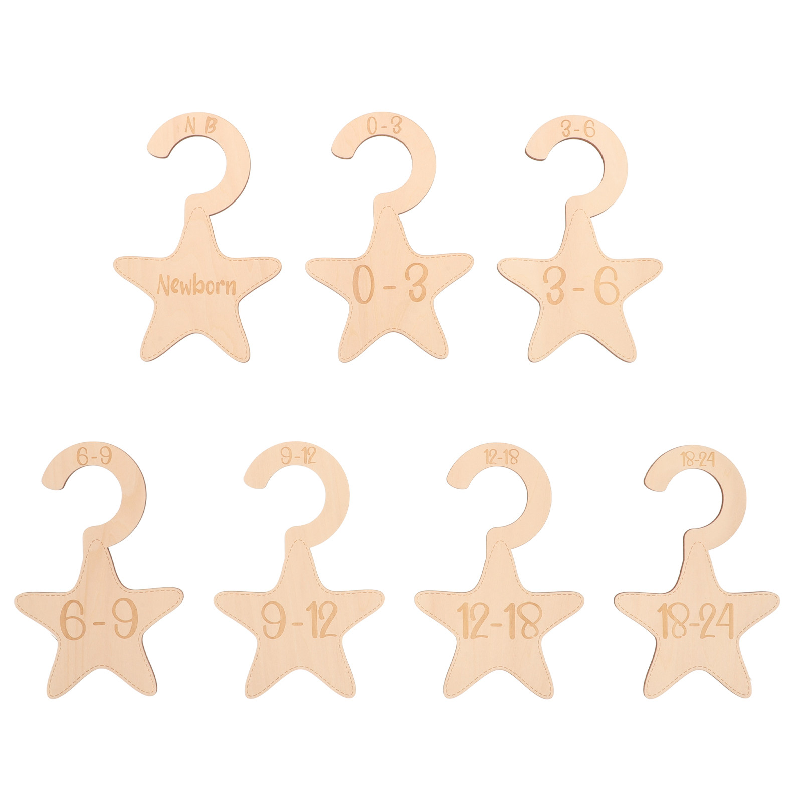 7 Divisores de Madera para Arm - Baby Nursery Closet reseña y precio