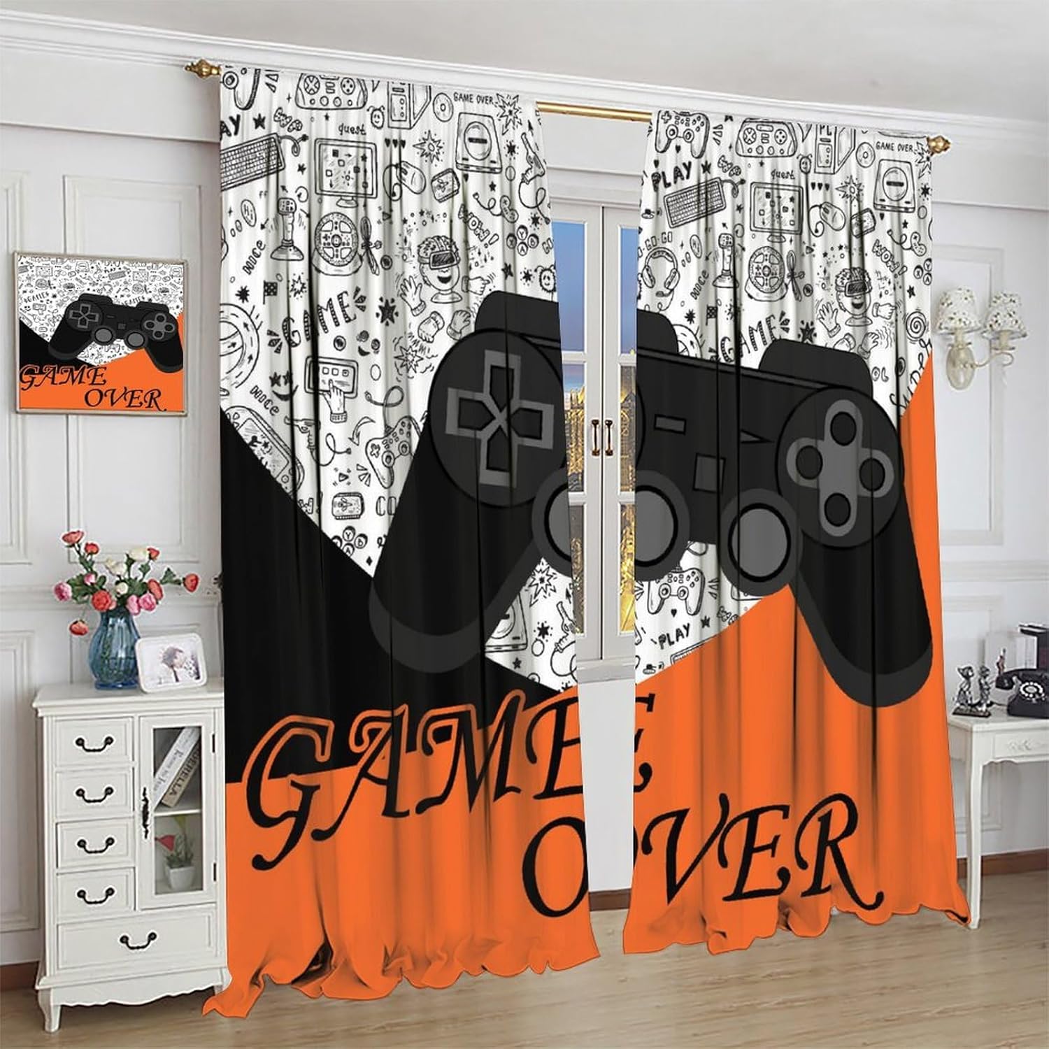 Cortinas de jugador para dormi - Baby Nursery Videos reseña y precio