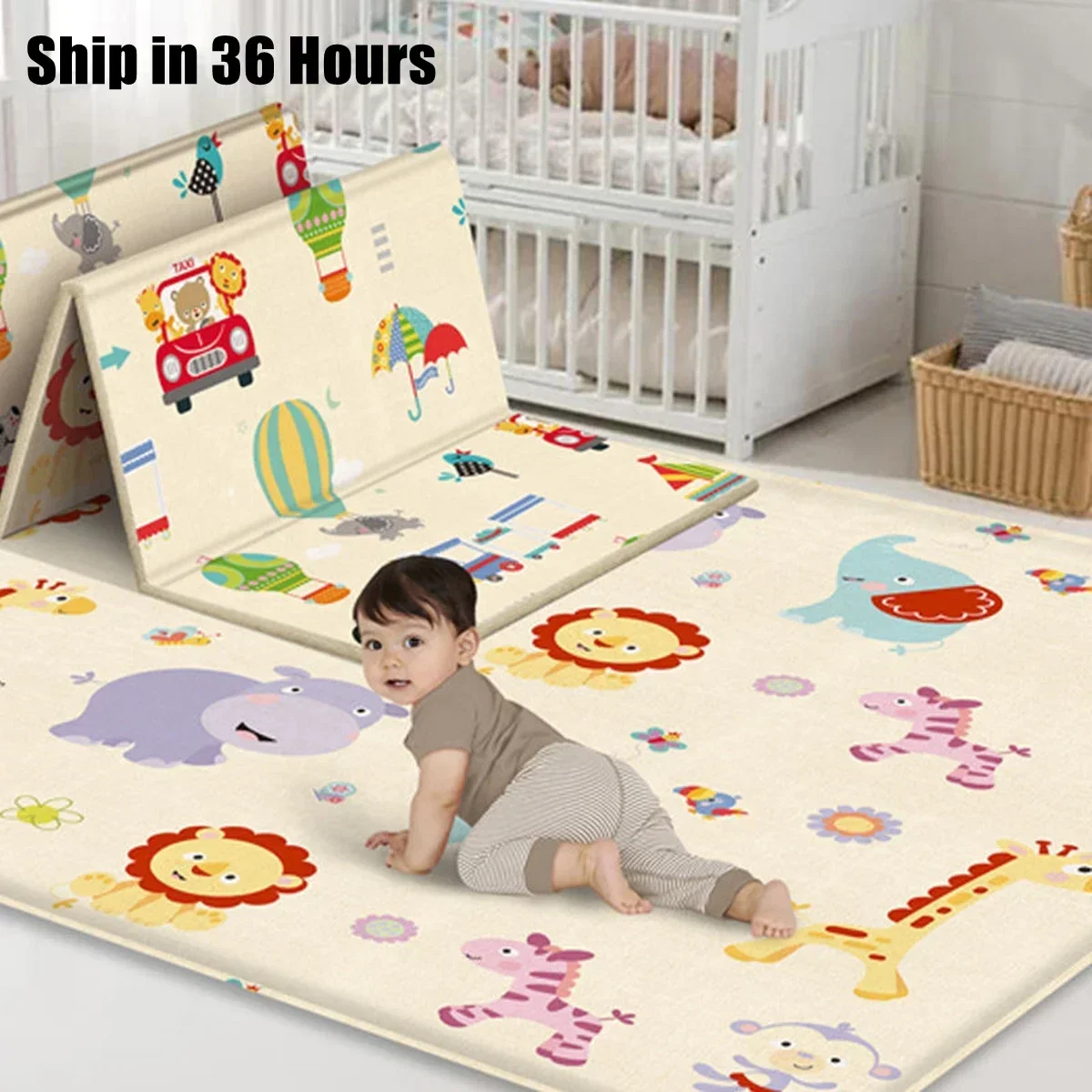 Alfombra educativa plegable pa - Baby Nursery Mat reseña y precio