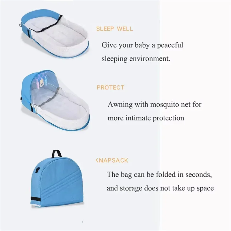 Cuna Portátil para Bebés Recié - Baby Nursery Hamper reseña y precio