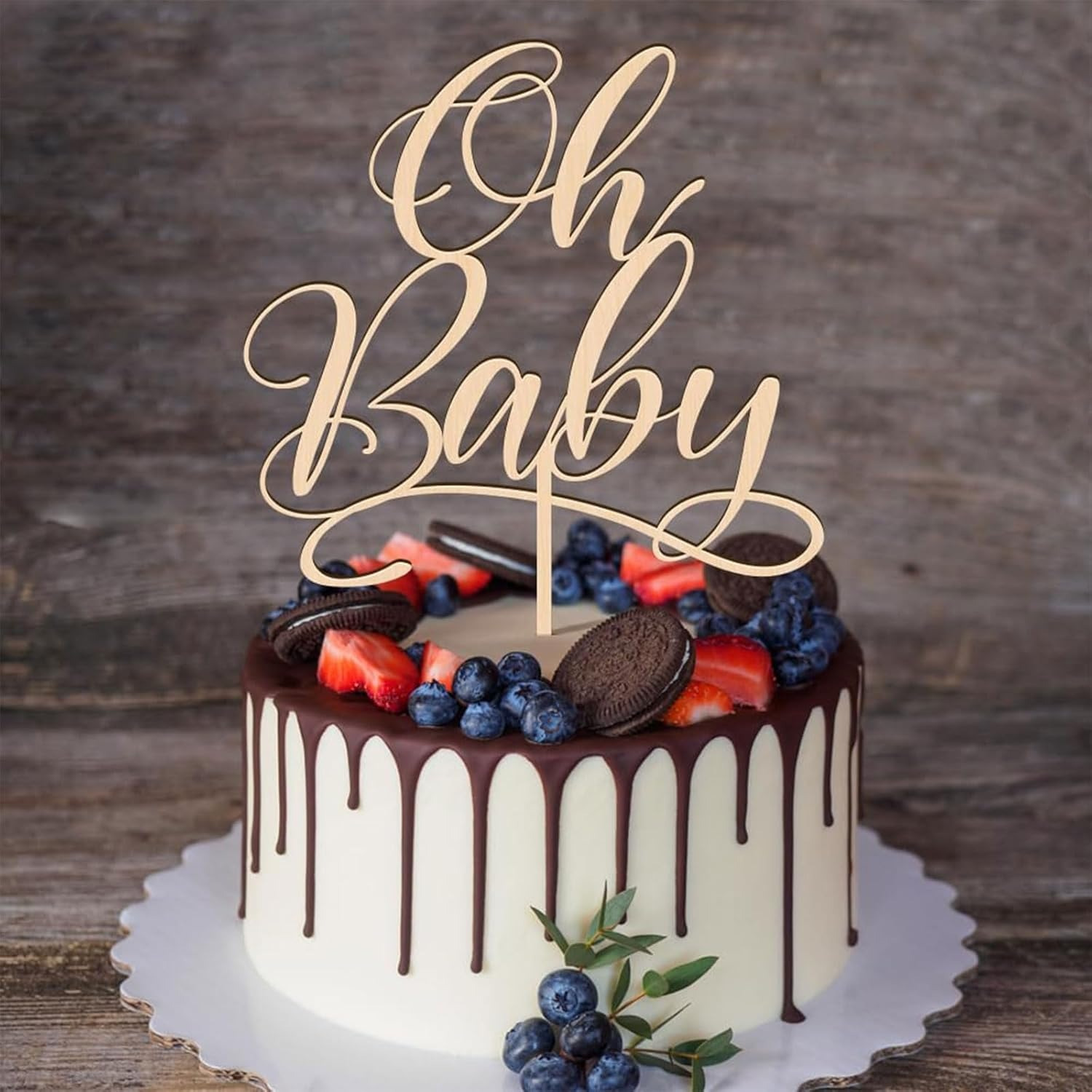 1 unidad de adorno de madera p - Baby Nursery Letters reseña y precio