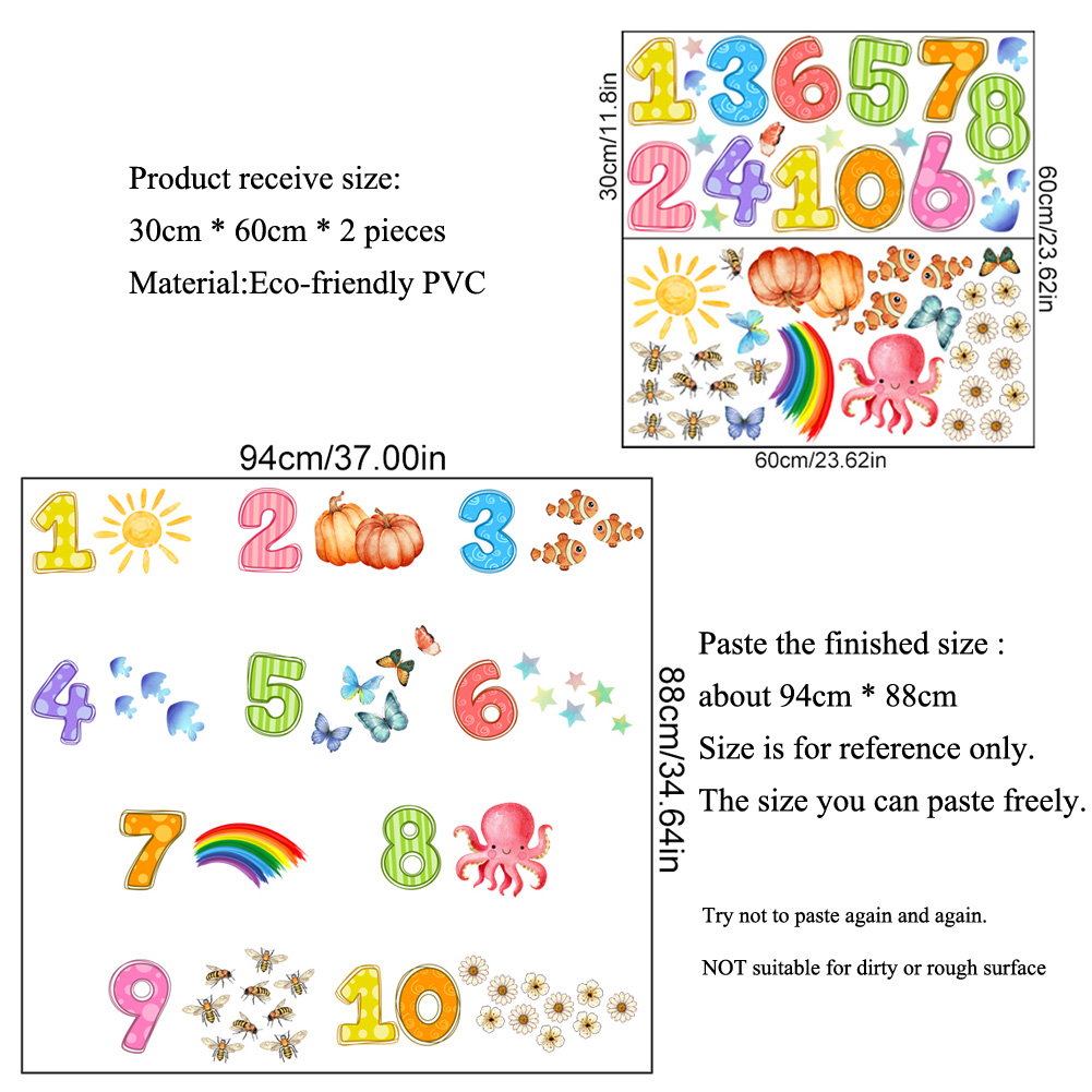 Pegatina de pared de animales  - Baby Nursery Design reseña y precio