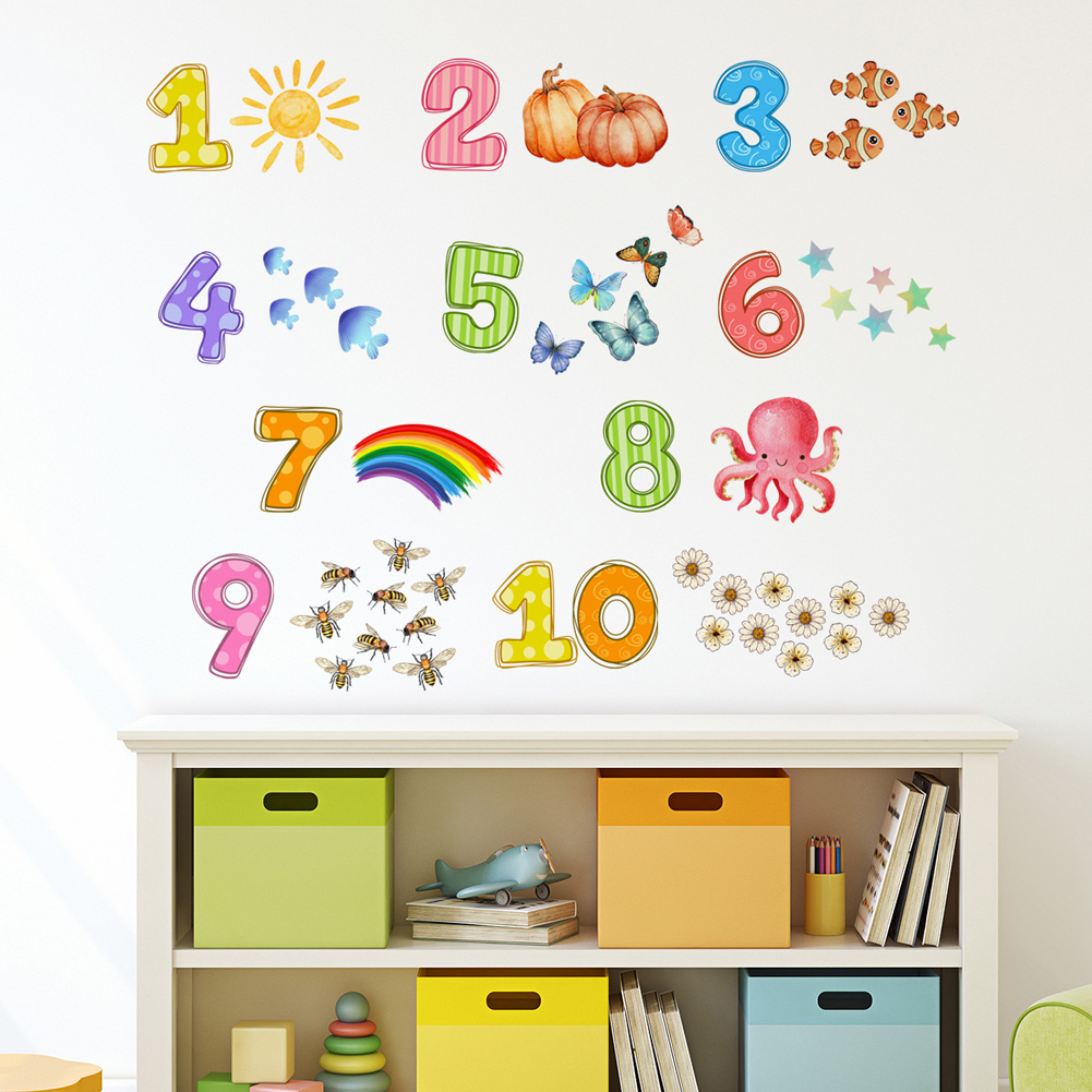 Pegatina de pared de animales  - Baby Nursery Design reseña y precio