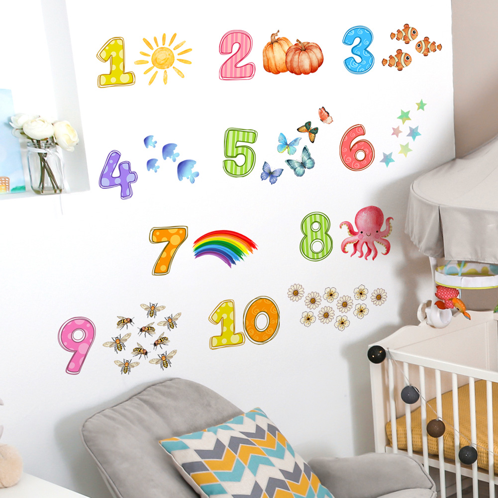 Pegatina de pared de animales  - Baby Nursery Design reseña y precio