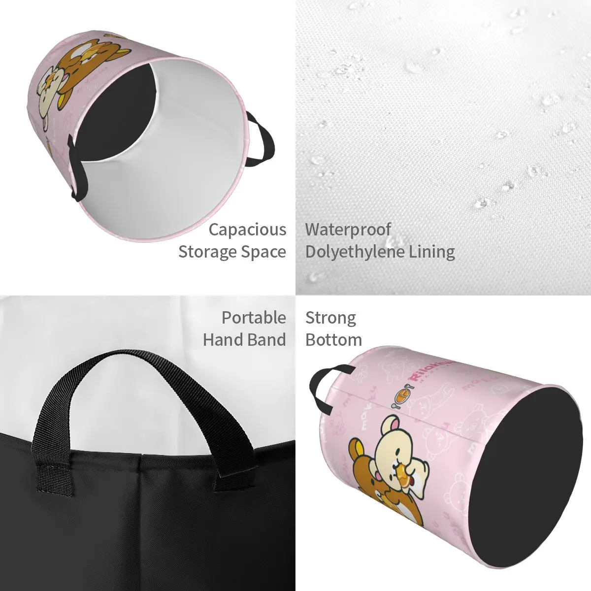 Cesta para la colada de oso Ri - Laundry Hamper Nursery reseña y precio