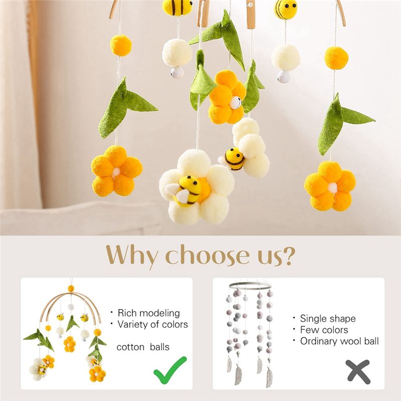 BMBY-Móvil para Cuna de Bebé p - Baby Nursery Gender Neutral reseña y precio