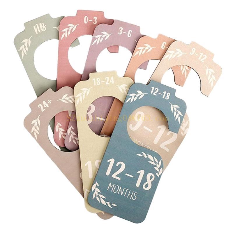 Juego de 8 divisores de madera - Baby Nursery Design reseña y precio