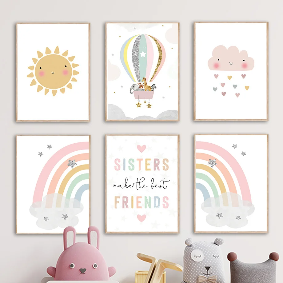 Pósteres nórdicos de jirafa, e - Baby Nursery Accessories reseña y precio