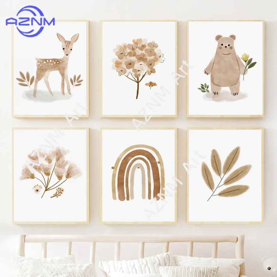 Lienzo decorativo para pared d - Baby Nursery Prints reseña y precio