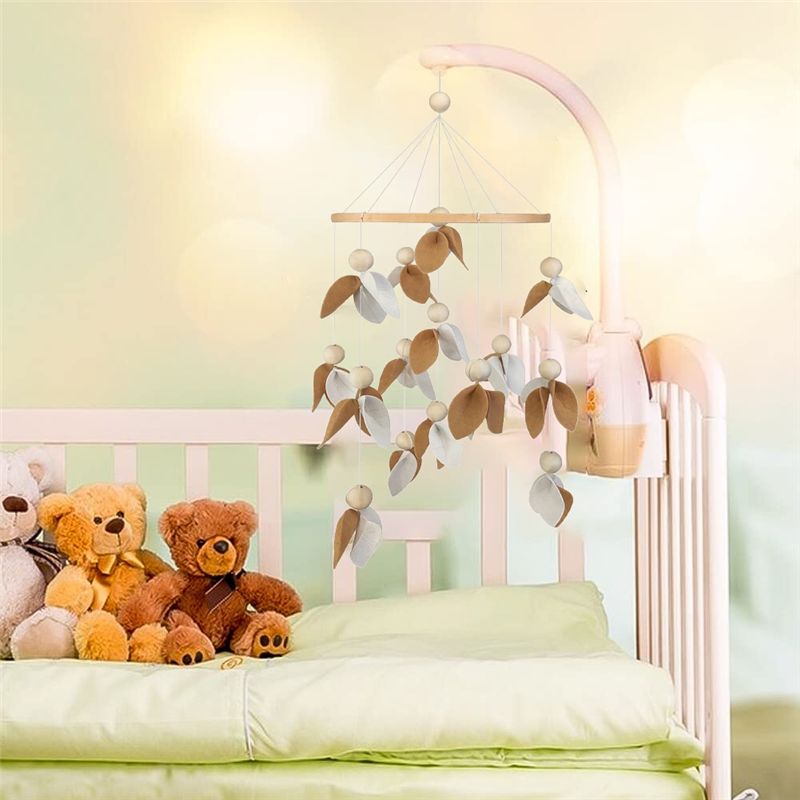 Móvil de tela de fieltro A84E- - Baby Nursery Gender Neutral reseña y precio