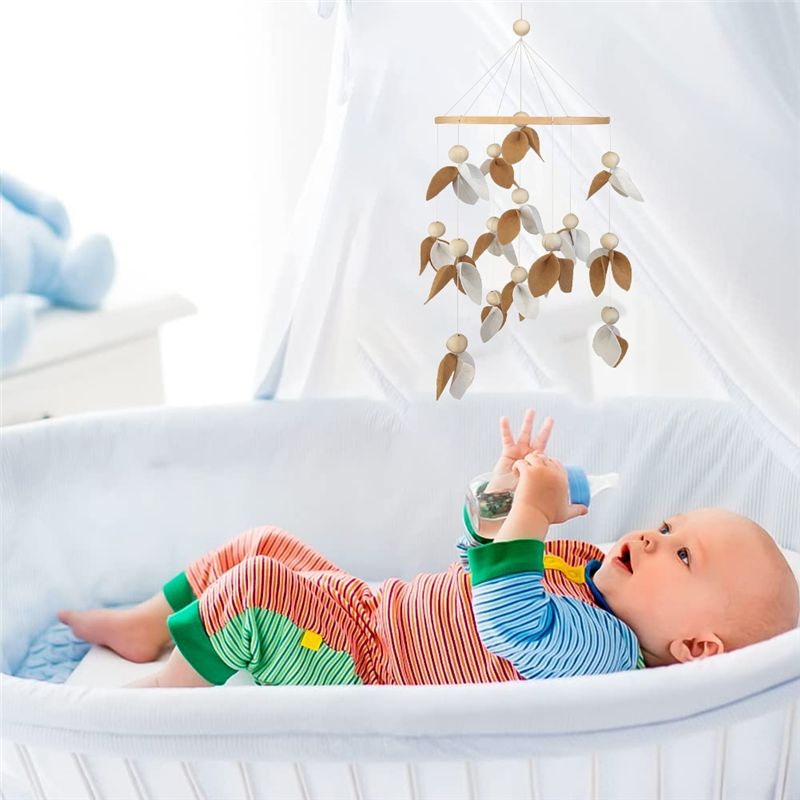 Móvil de tela de fieltro A84E- - Baby Nursery Gender Neutral reseña y precio