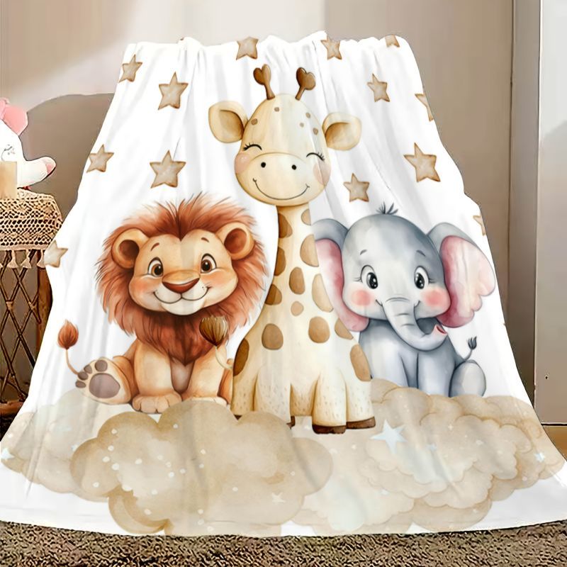 Manta de franela con estampado - Baby Nursery Accessories reseña y precio