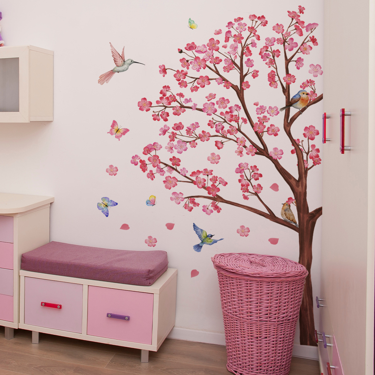 Pegatinas de pared de flores y - Baby Nursery Accessories reseña y precio