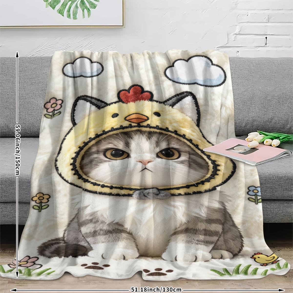 Manta de Felpa Ultra Suave con - Baby Nursery In Hospital reseña y precio