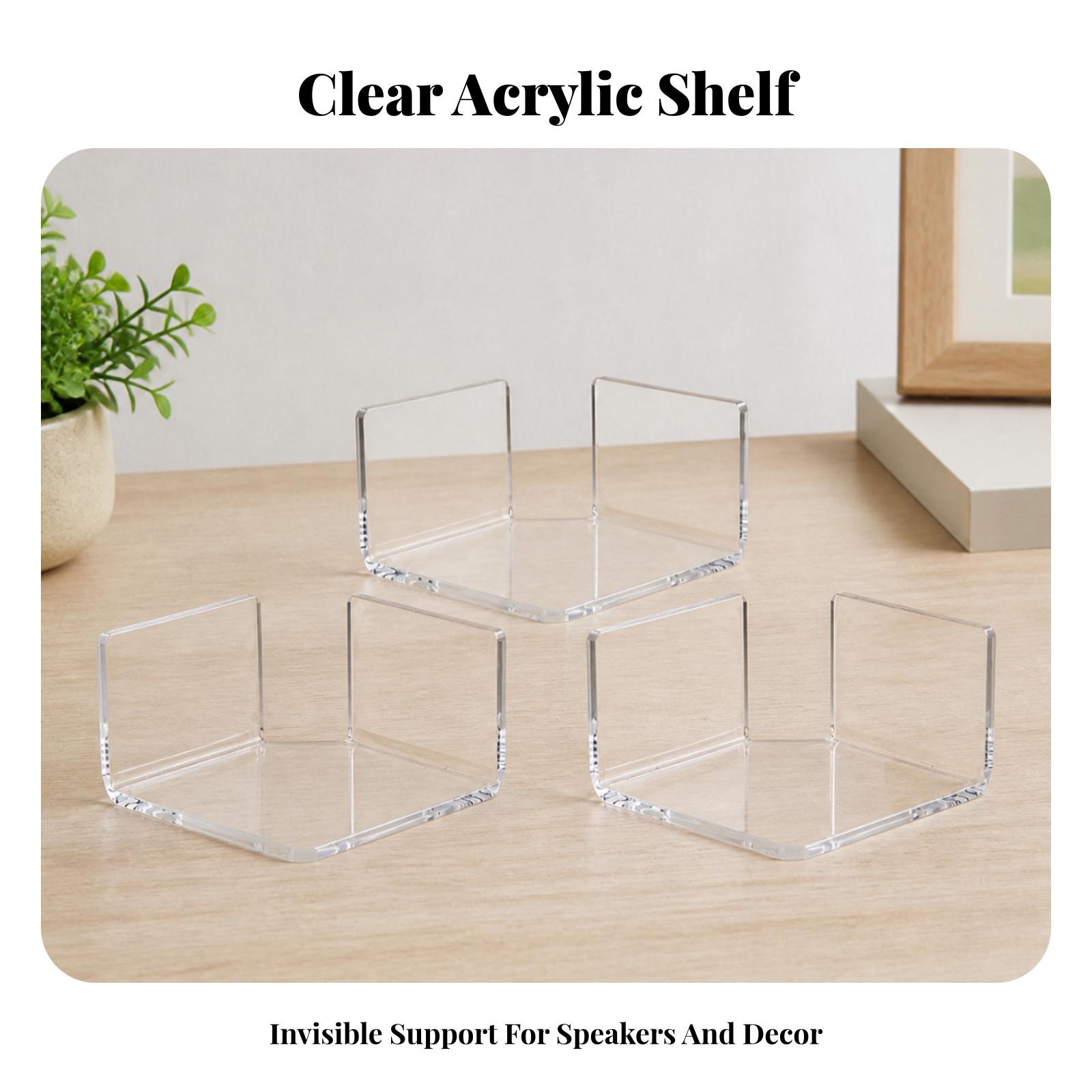 Estante de Pared Acrílico Tran - Baby Nursery Videos reseña y precio