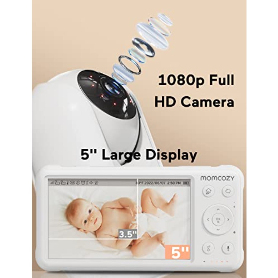 Monitor de Bebé con Video, Mon - Baby Nursery Videos reseña y precio