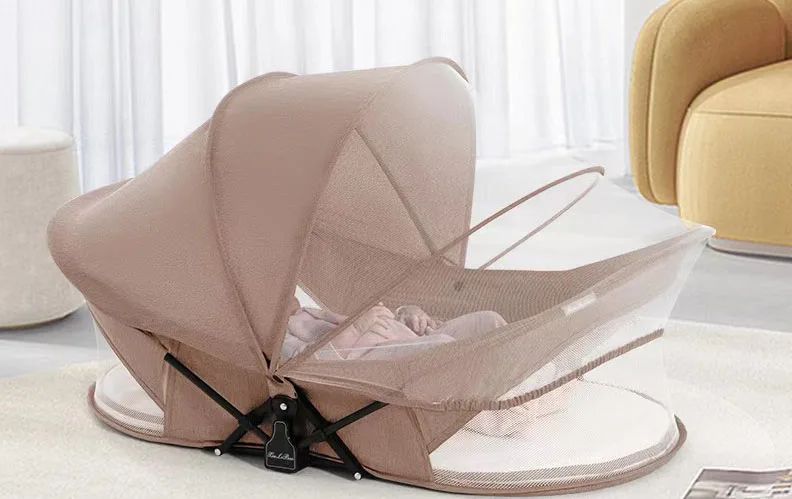 # Cuna de viaje plegable y tra - Baby Nursery Hamper reseña y precio