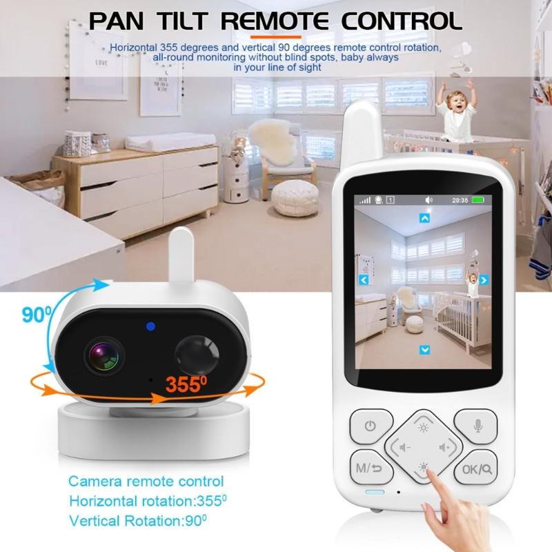 Monitor vídeo para bebés con p - Baby Nursery Videos reseña y precio