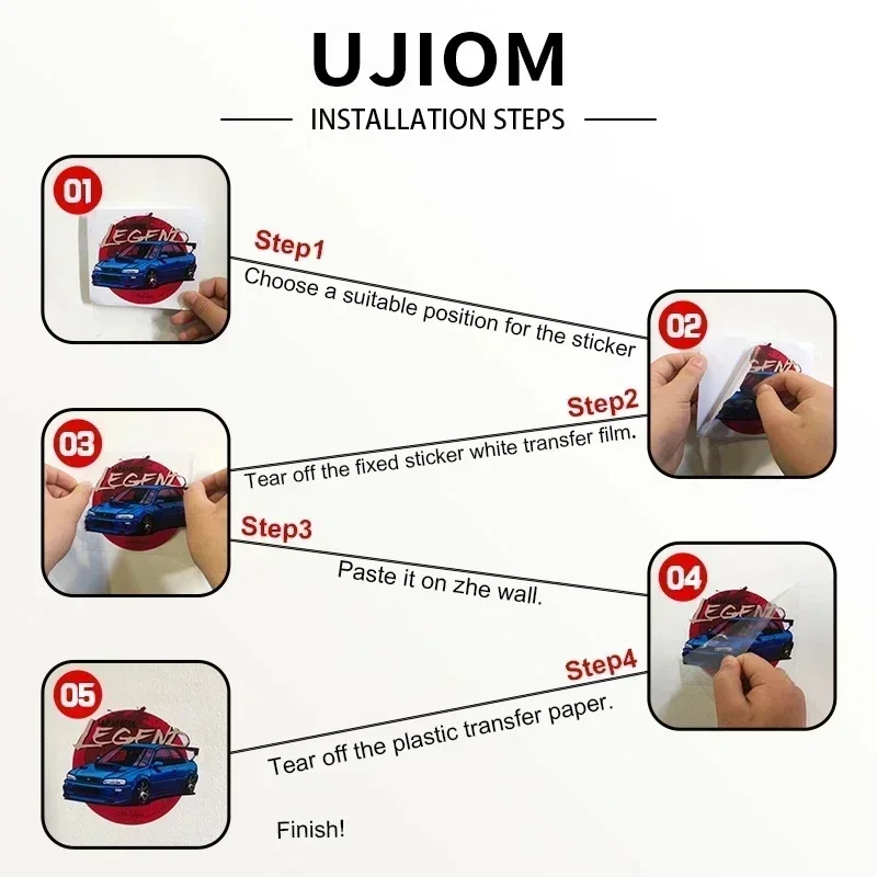 UJIOM-pegatinas de pared REC c - Baby Nursery Videos reseña y precio