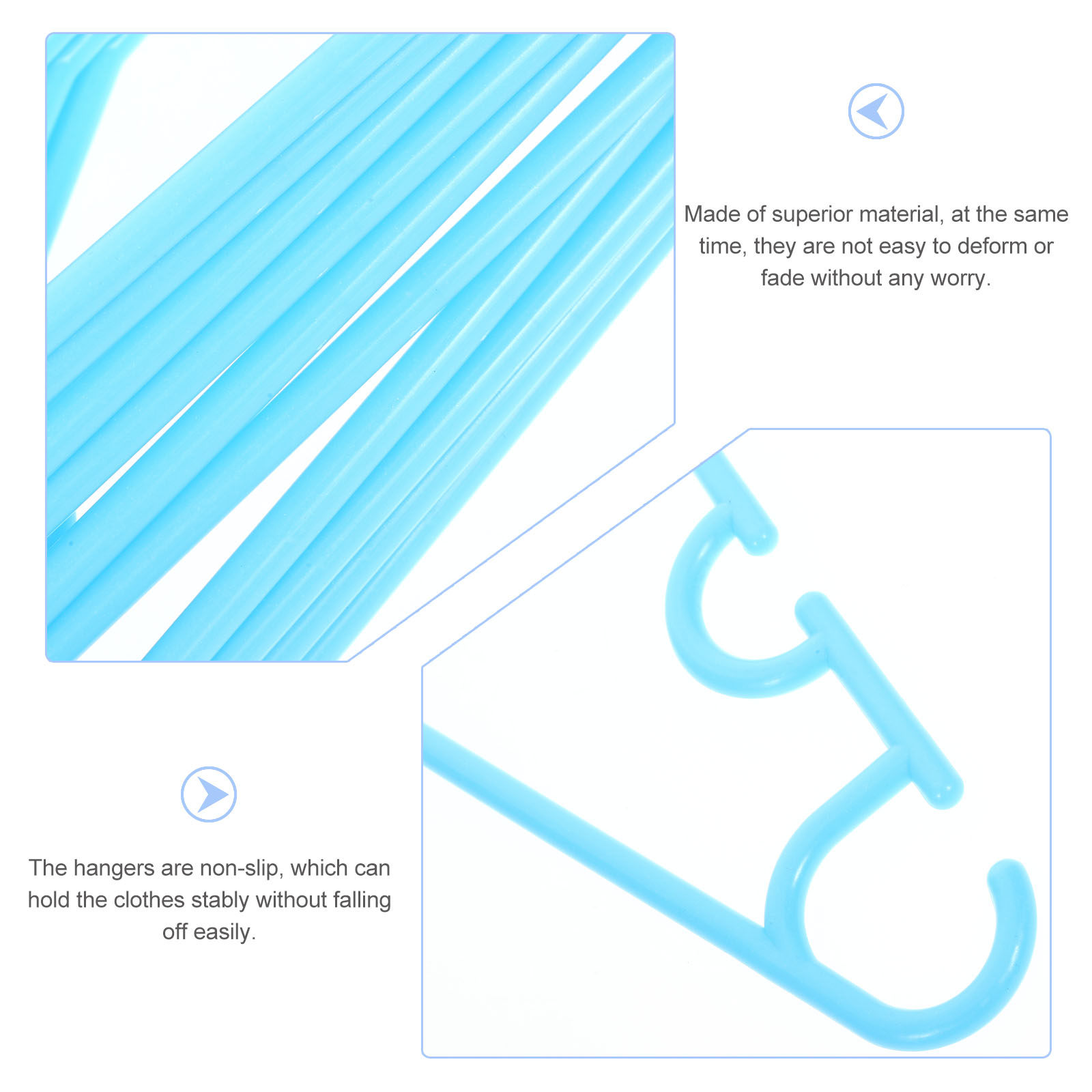 10 unidades de perchas antides - Baby Nursery Closet reseña y precio