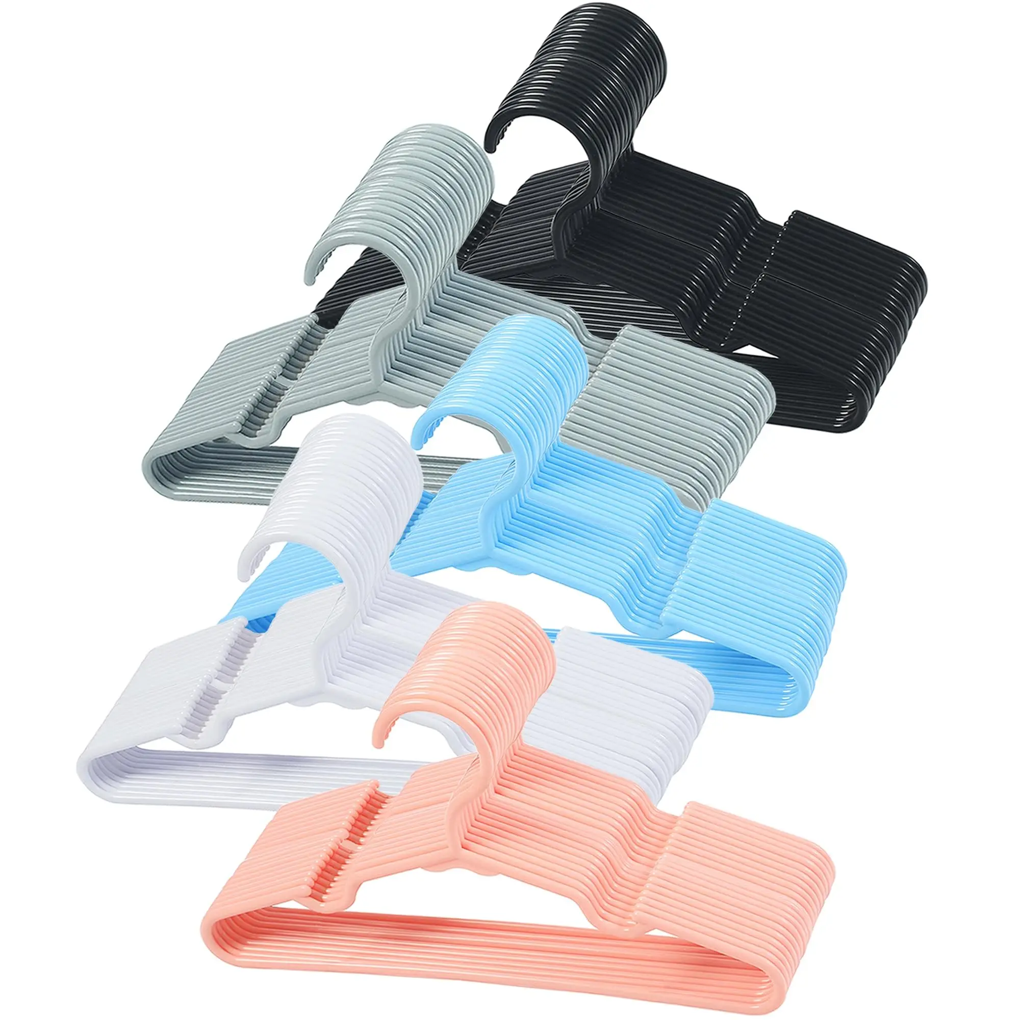 Paquete de 20/60 Perchas Negra - Baby Nursery Closet reseña y precio