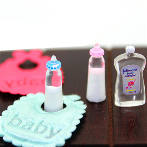 1:12 casa de muñecas biberones - Baby Nursery Accessories reseña y precio