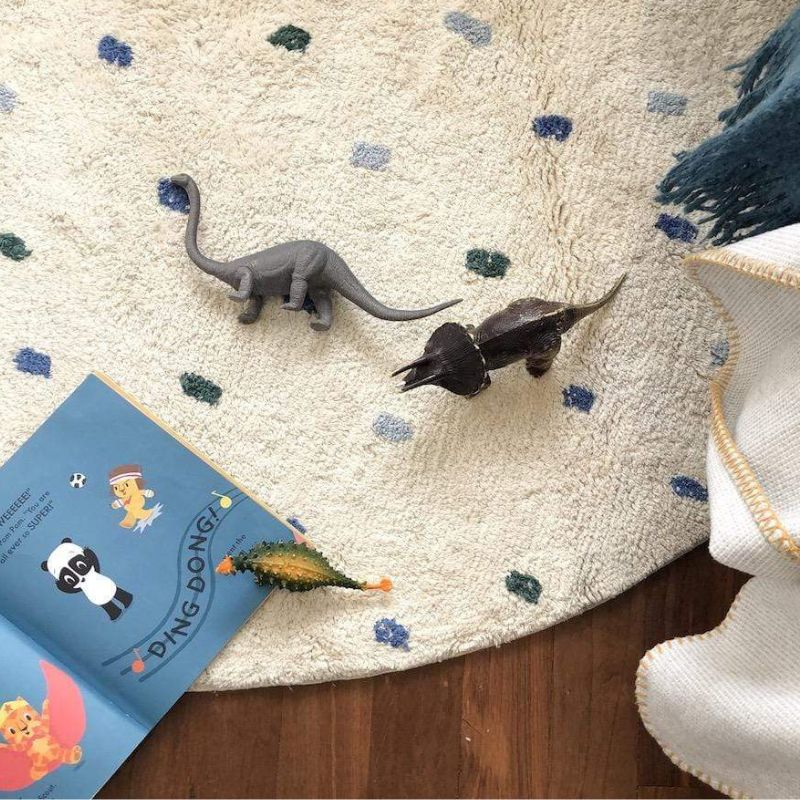 Alfombra mullida de puntos par - Baby Nursery Mat reseña y precio