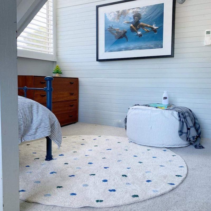 Alfombra mullida de puntos par - Baby Nursery Mat reseña y precio
