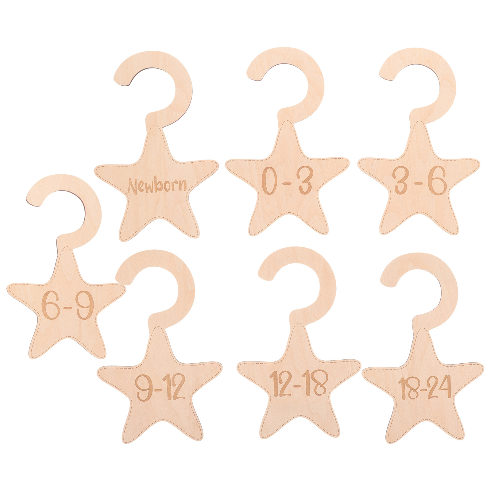 7 piezas de separadores de mad - Baby Nursery Closet reseña y precio