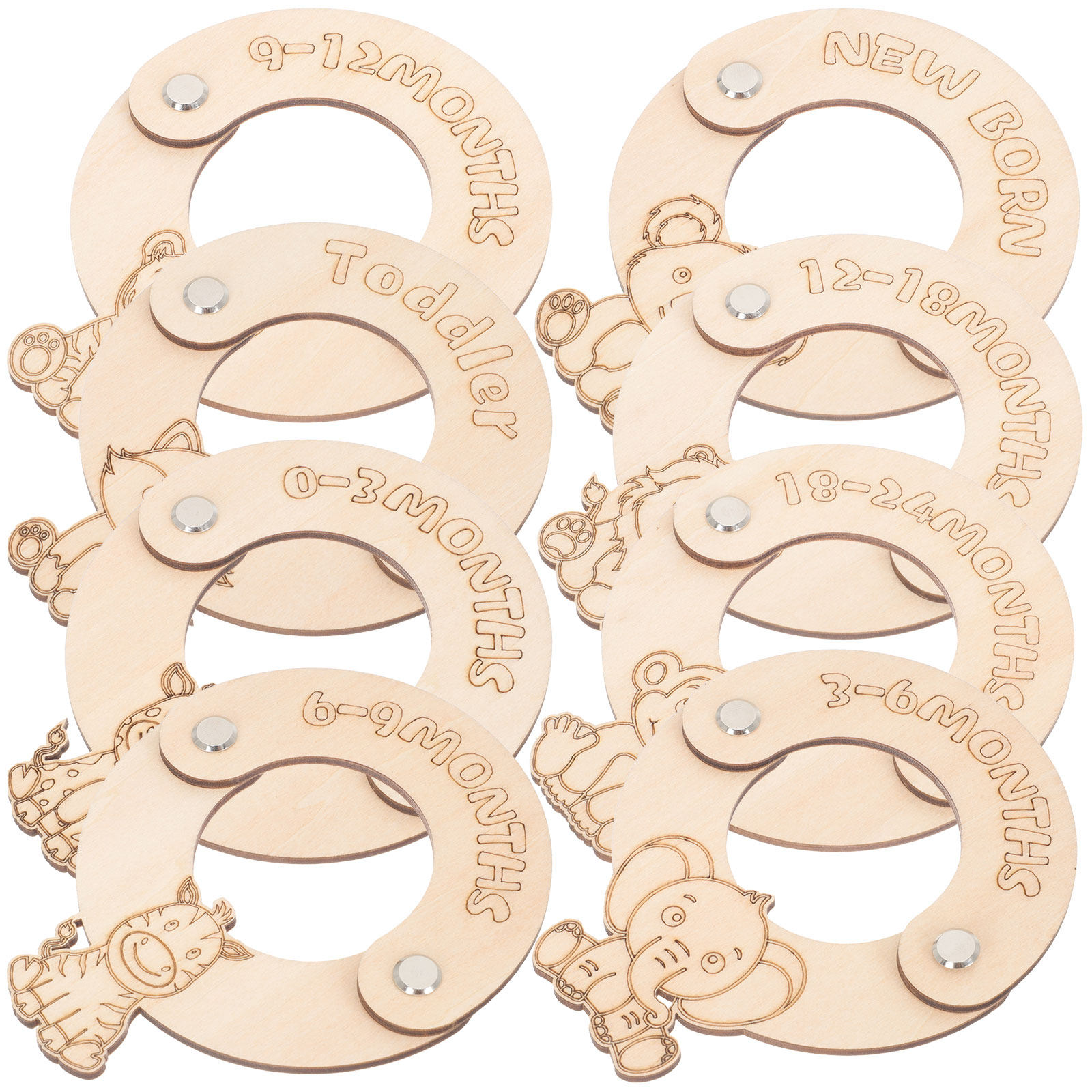 8 Divisores de Tallas para Rop - Baby Nursery Closet reseña y precio