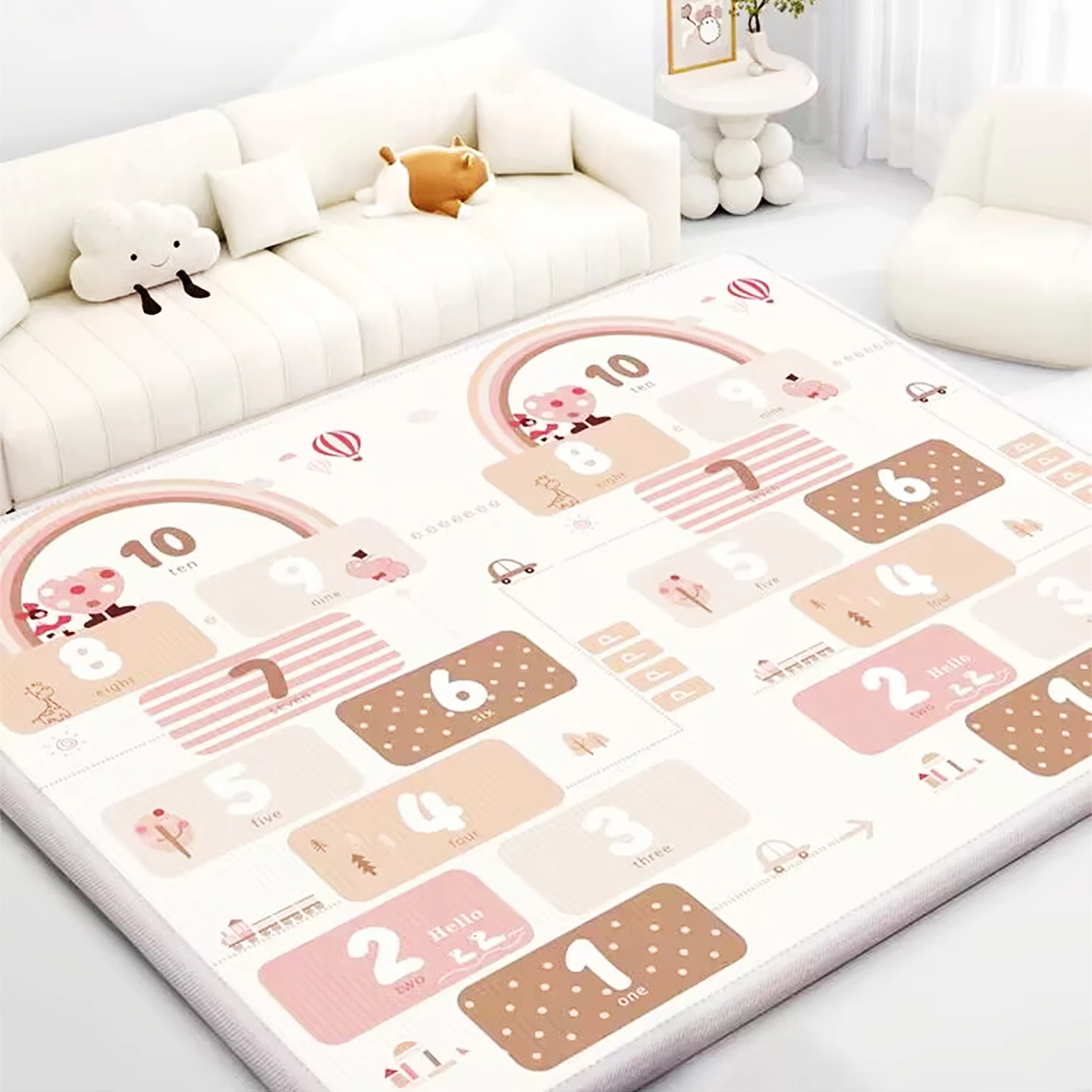 Alfombra de juego para bebés c - Baby Nursery Mat reseña y precio